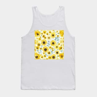 floral pattern Tank Top